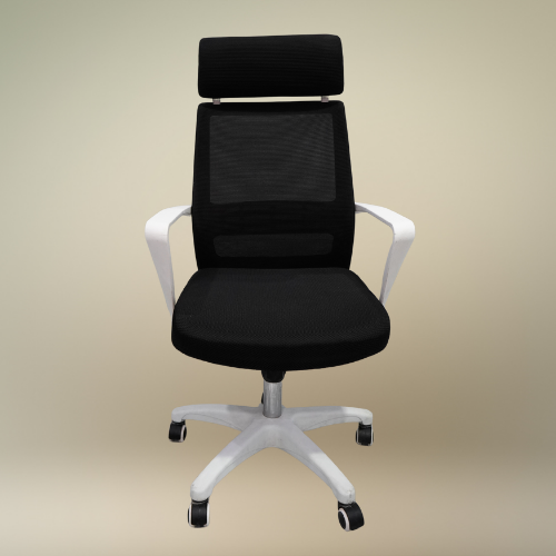 Modern Full Mesh Executive Office Chair – Sleek Spider Base & Single-Lever Height Adjustment