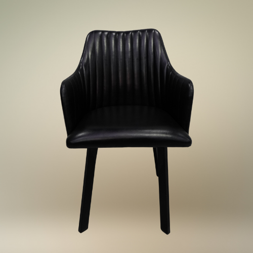 Architectural PU Leather Guest Chair – Heavy-Duty Steel Frame – Available in Multiple Colors