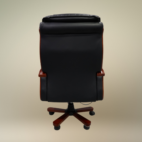 Elite "Boss" Plus PU Leather Chair – Adjustable Recline – Heavy Wooden Spider Base & Arms