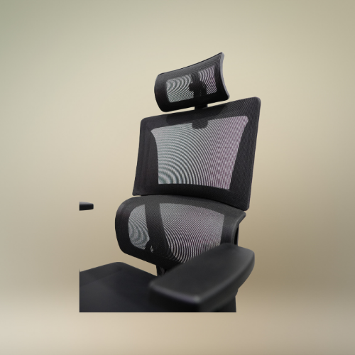 Executive Full Mesh High-Back Office Chair – Double-Lever Recline & Spider Steel Base