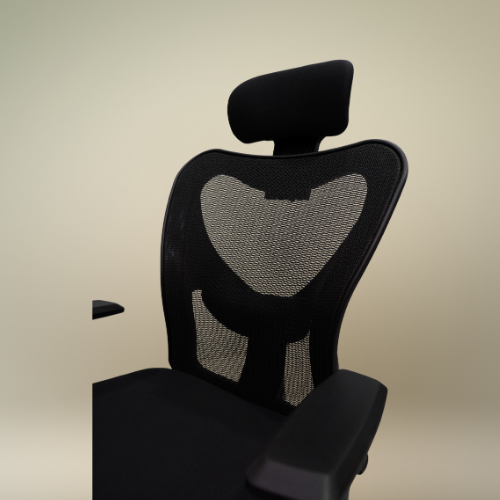 Product Title Professional Full Mesh Ergonomic Chair – Adjustable Lumbar, Headrest & Arms – Double-Lever Recline