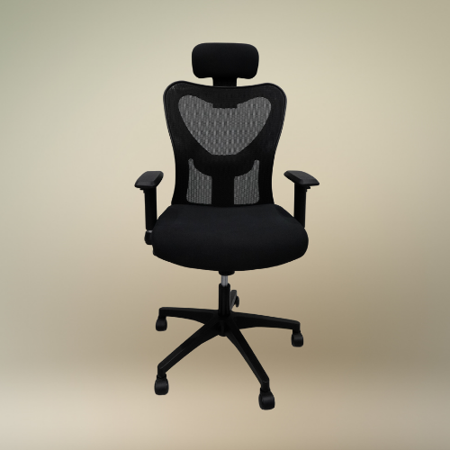 Product Title Professional Full Mesh Ergonomic Chair – Adjustable Lumbar, Headrest & Arms – Double-Lever Recline