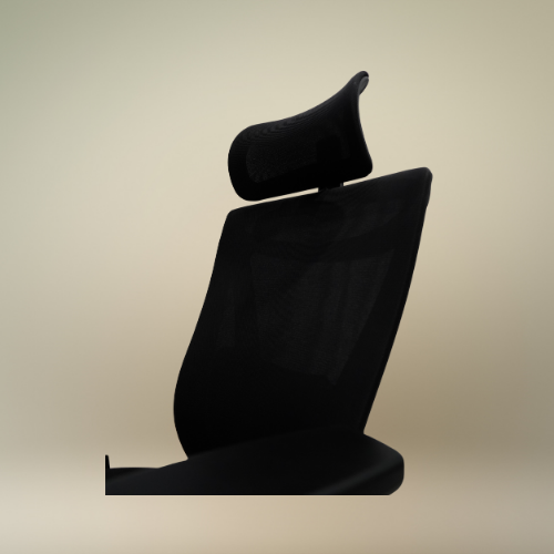 Executive Full Mesh Task Chair – Height-Adjustable Back & Arms – Premium Aluminum Spider Base