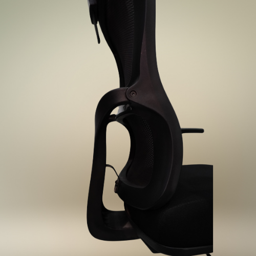 Executive Full Mesh Ergonomic Chair – Adjustable Back, Headrest & Arms – Premium Aluminum Spider Base