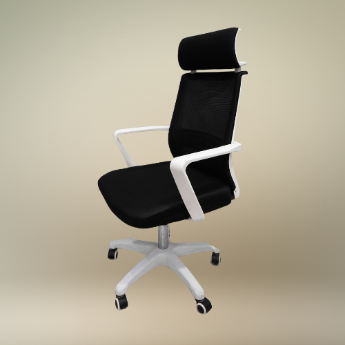 Modern Full Mesh Executive Office Chair – Sleek Spider Base & Single-Lever Height Adjustment