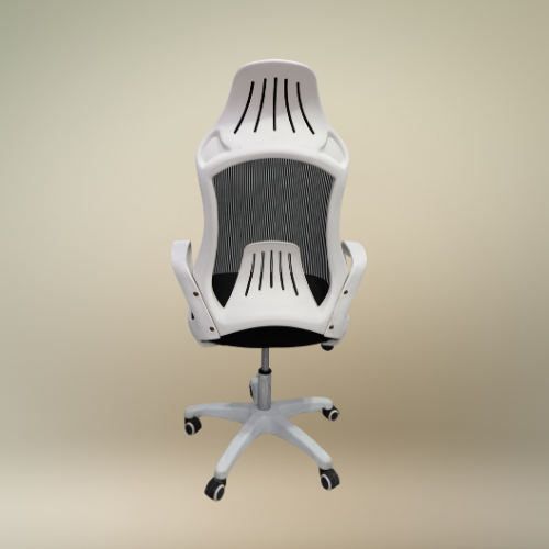 Essential Ergonomic Office Chair – Adjustable Headrest & Lumbar Support with Heavy-Duty Spider Base